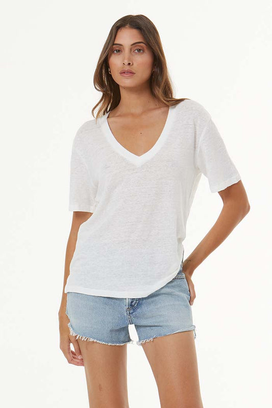 YFB - Boyfriend Tee in White