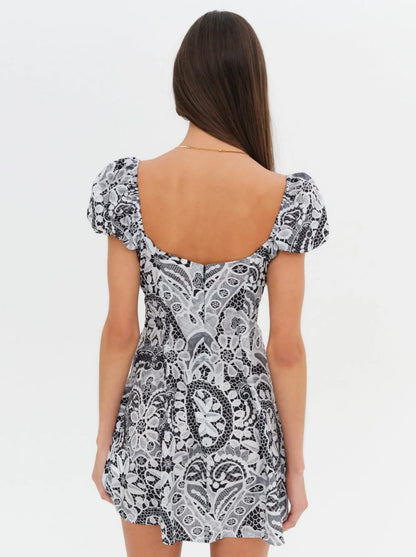 Taylor Mini Dress in Black - FINAL SALE