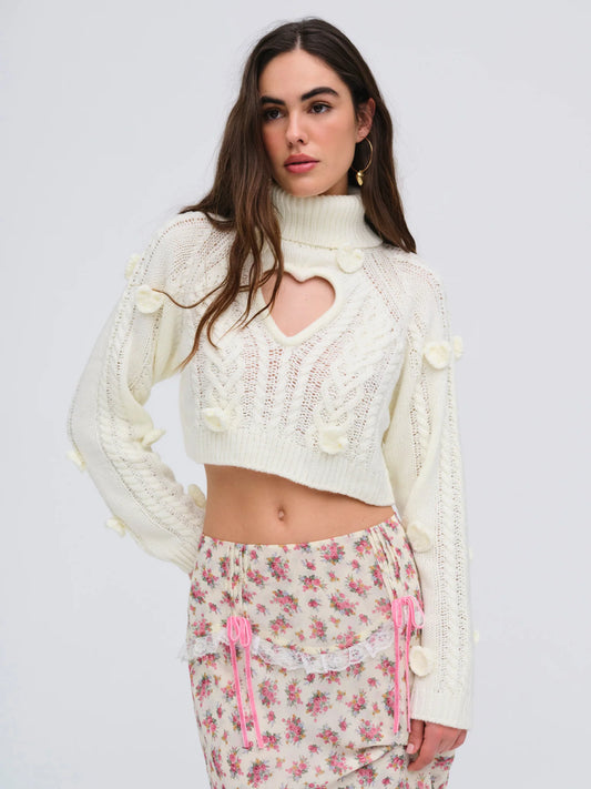 Rebecca Heart Sweater