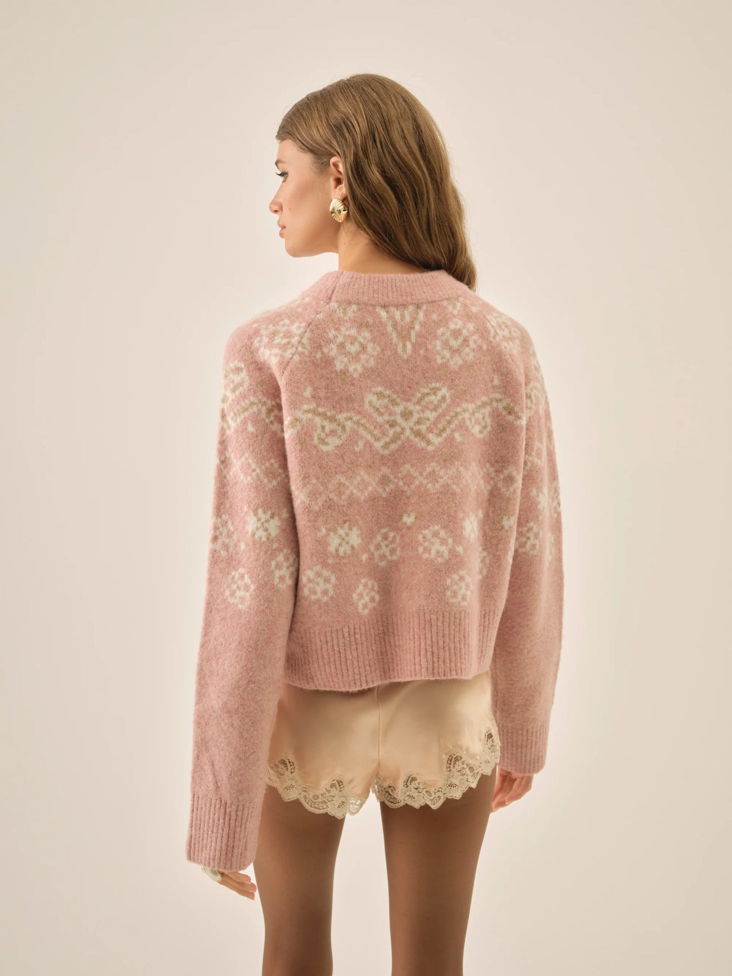 Arabella Intarsia Pullover Sweater