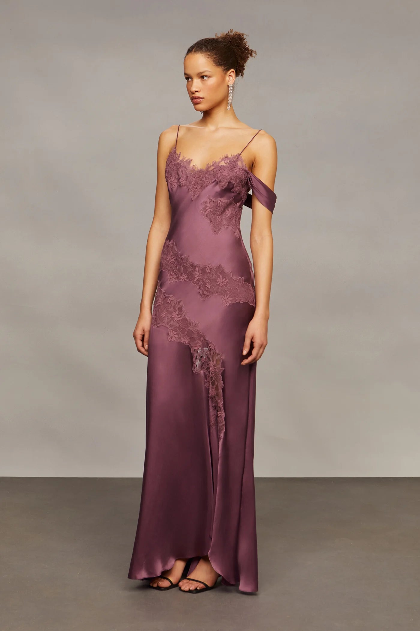 Reese Cascade Lace Gown