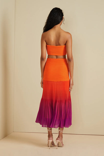 AMU - Darcey Strapless Crop Top 4