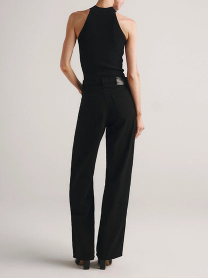 Mock Neck Top Instasculpt™ Rib
