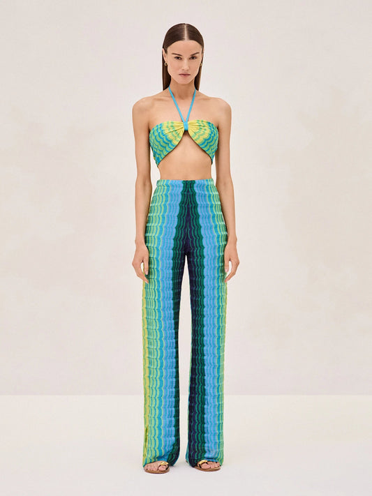 Annaliese Top in Blue Multi - FINAL SALE