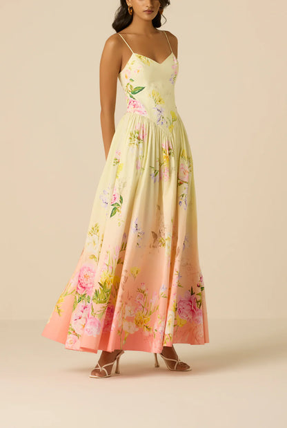 Avya Corset Maxi Dress