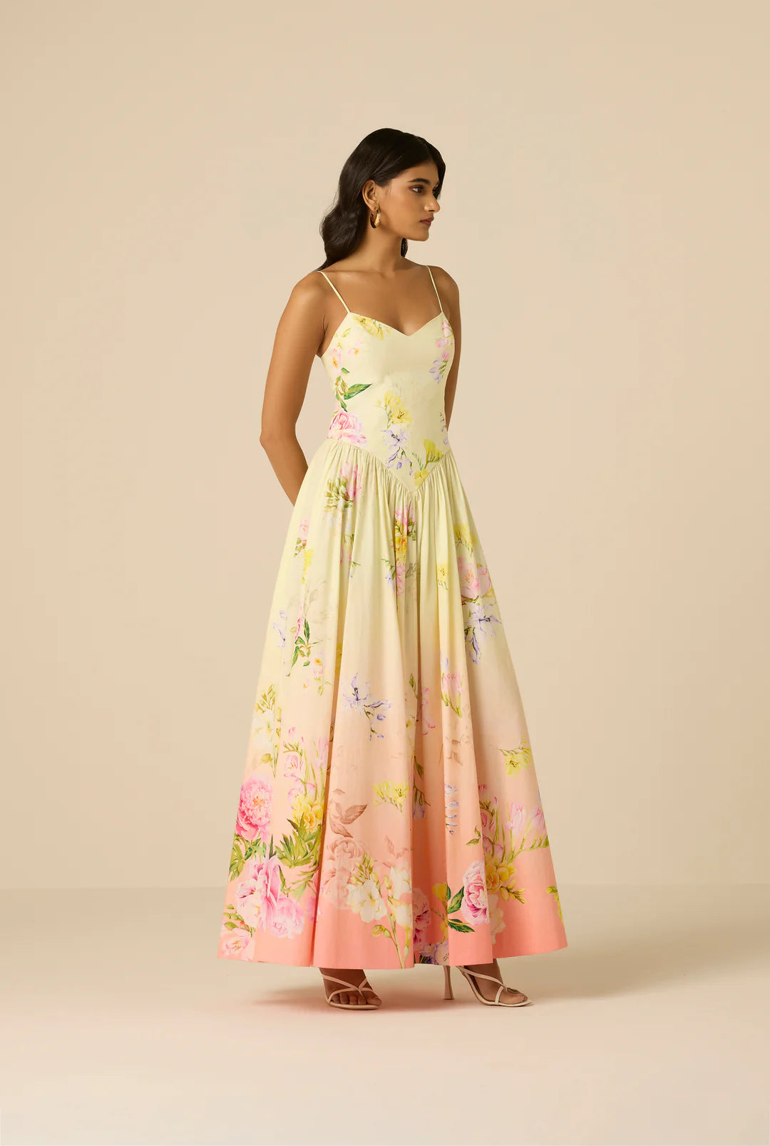 Avya Corset Maxi Dress