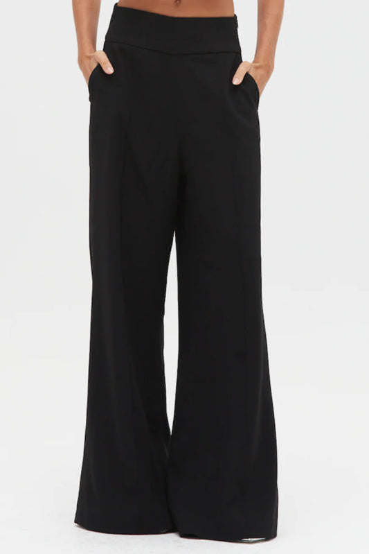 Wide Leg Crepe Pant