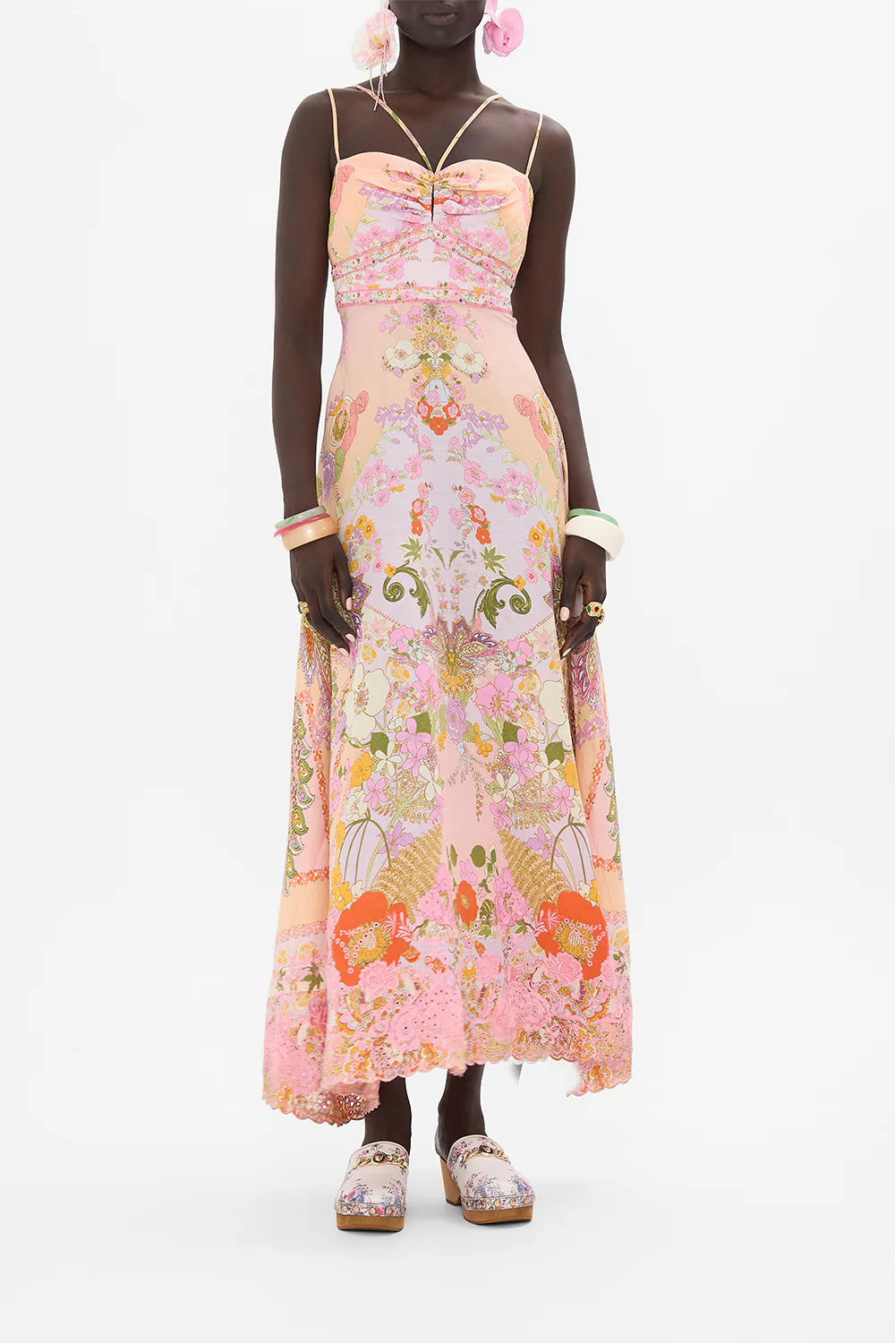 Strap Detail Dress in Clever Clogs - FINAL SALE