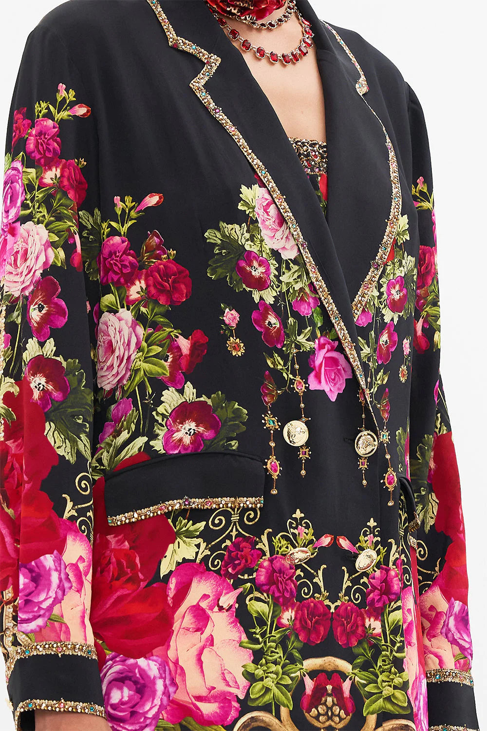 Camilla Double Breasted Soft Jacket Miss J. Boutique