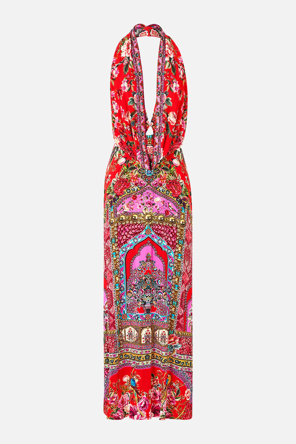 Deep Cowl Plunge Dress