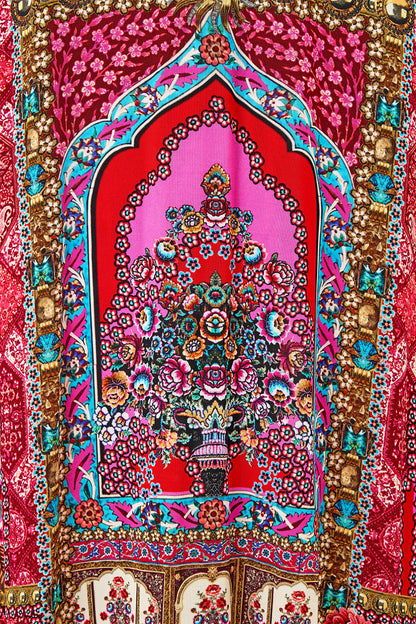 Deep Cowl Plunge Dress