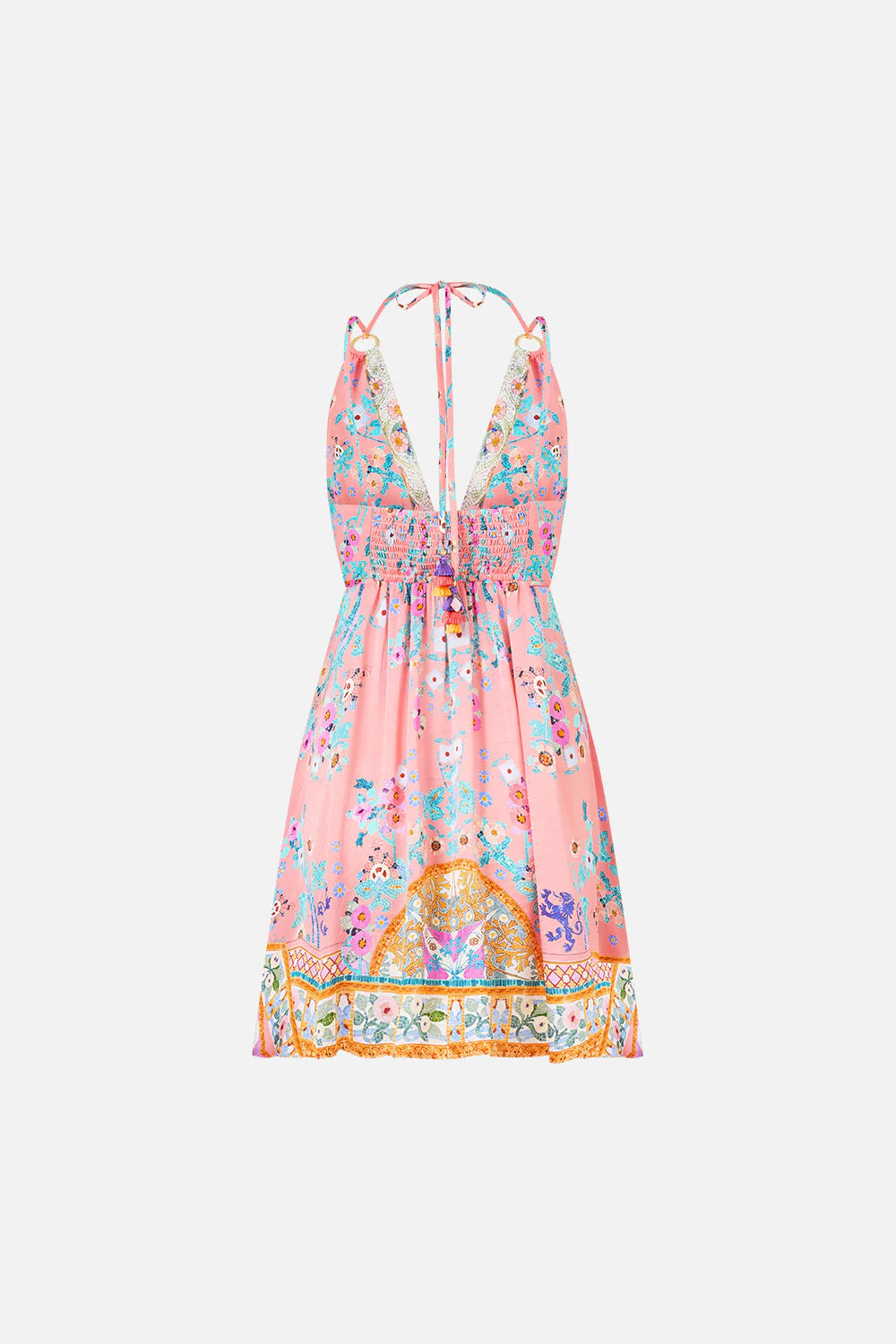 Short Flared Dress With Hardware