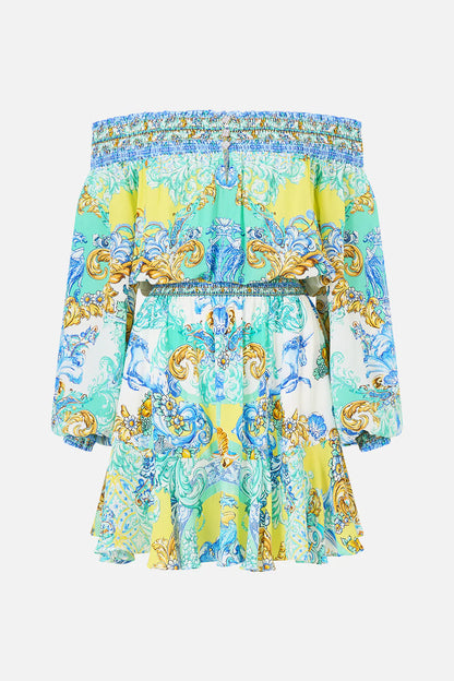 Off Shoulder Short Dress