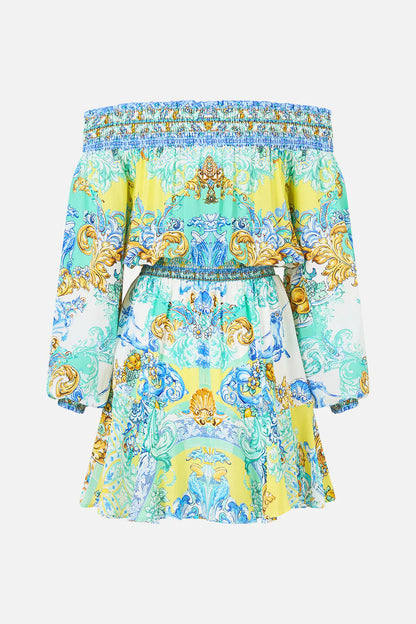 Off Shoulder Short Dress