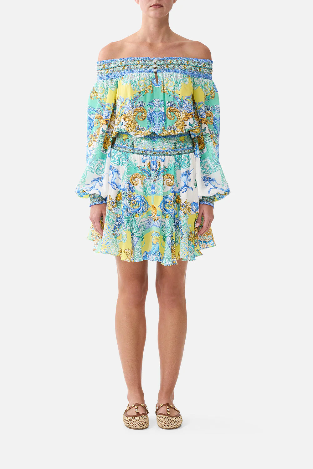 Off Shoulder Short Dress