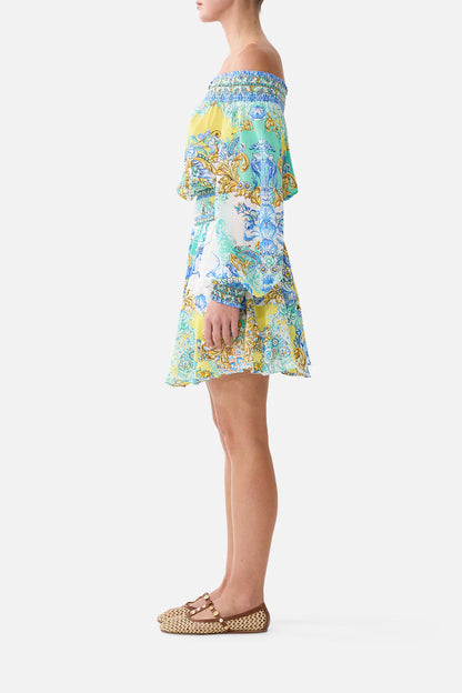 Off Shoulder Short Dress