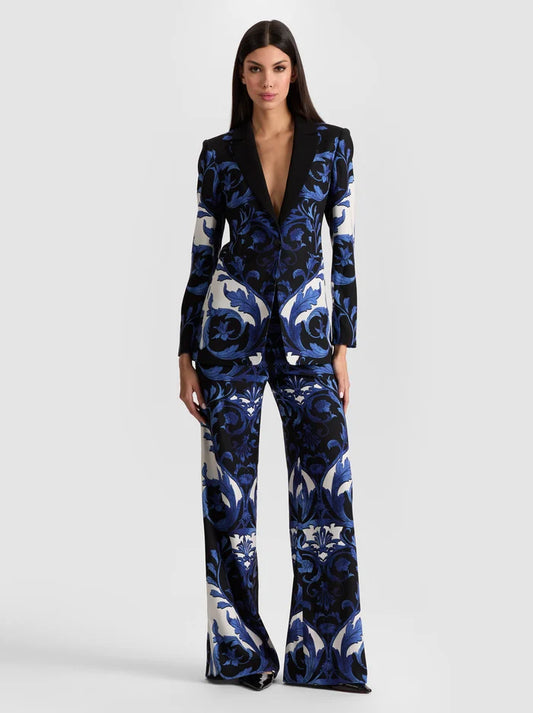 Breann Printed Blazer