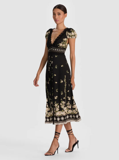 Rose Midi Dress