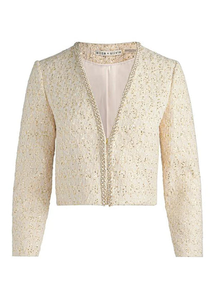 Kidman Embellished Tweed Jacket