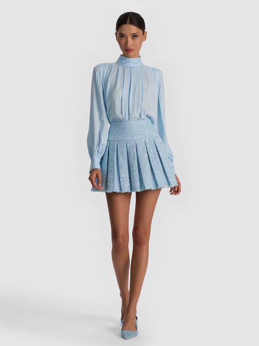 Emilie Tweed Mini Skirt