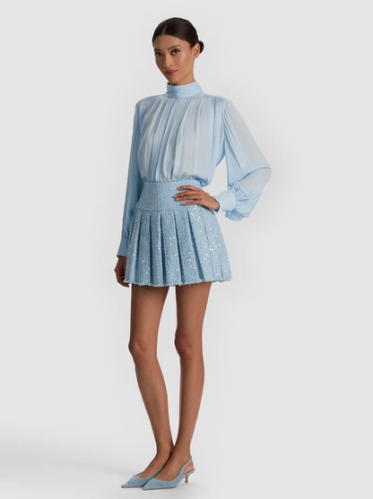 Emilie Tweed Mini Skirt