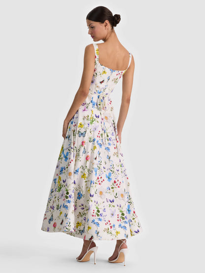 Polly Flared Midi Dress