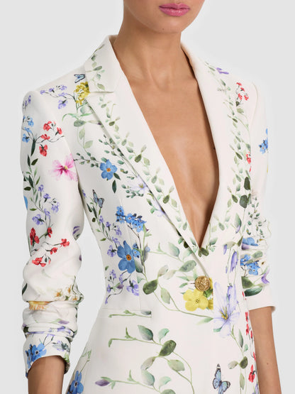 Breann Printed Blazer