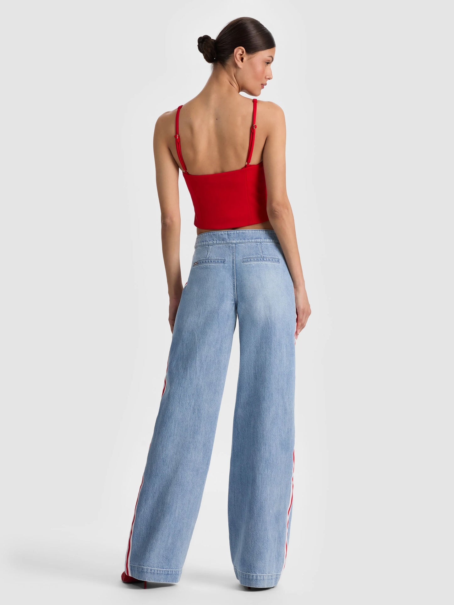 Kelcey Button Front Top