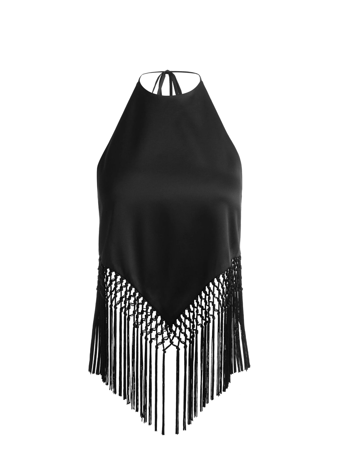 Greta Handkerchief Fringe Top