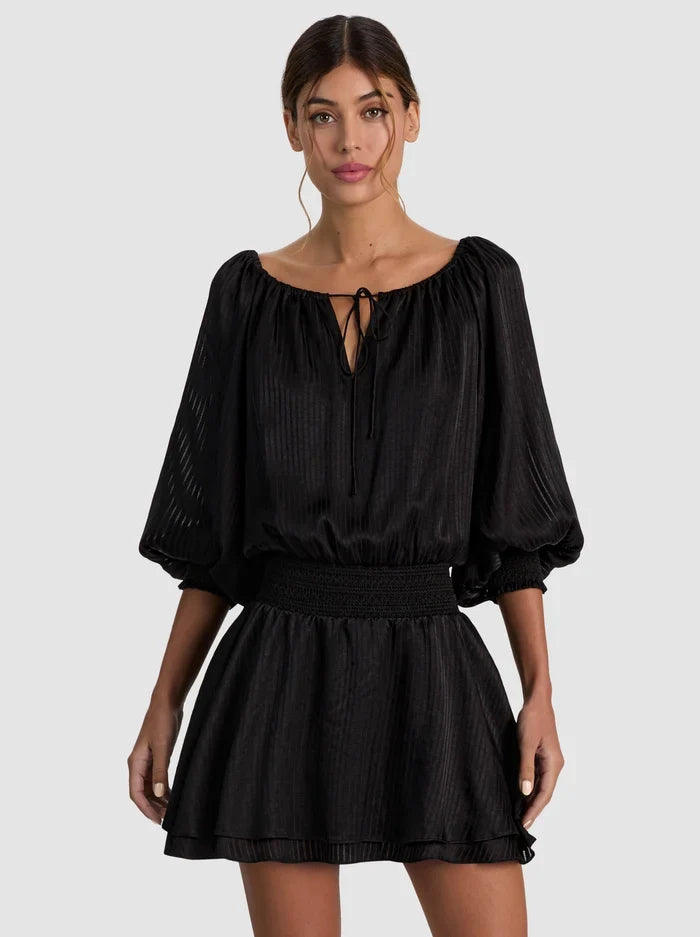 Pauline Drop Waist Mini Dress