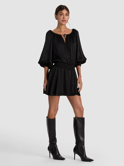 Pauline Drop Waist Mini Dress