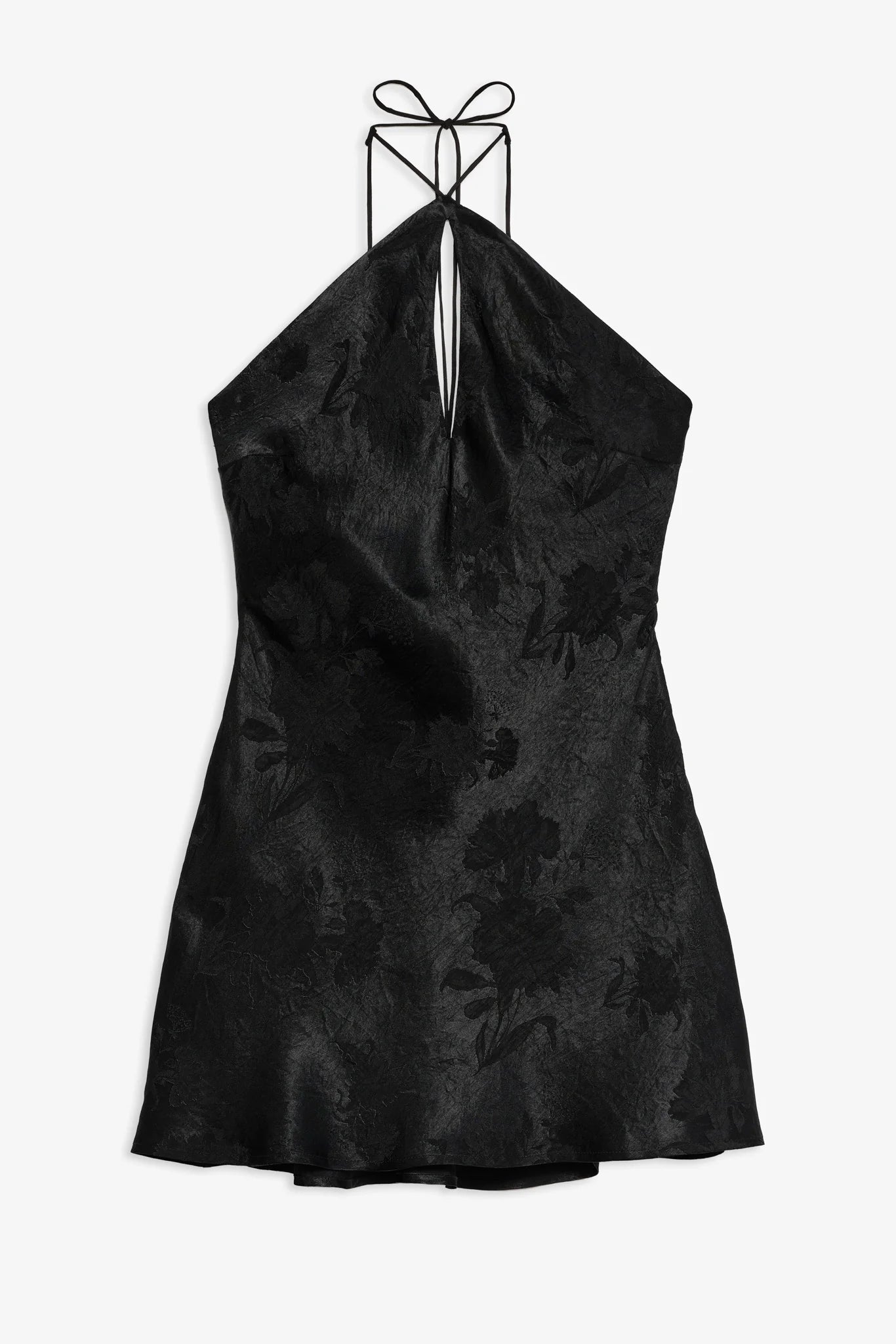 Adrift Halter Mini Dress
