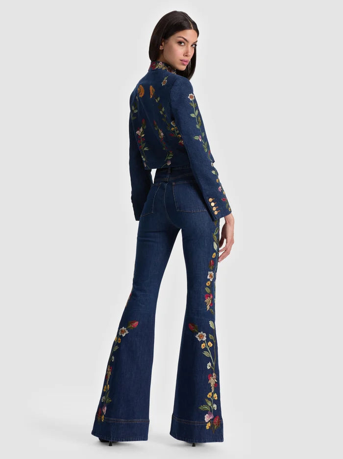 Beautiful Embroidered Jean - FINAL SALE
