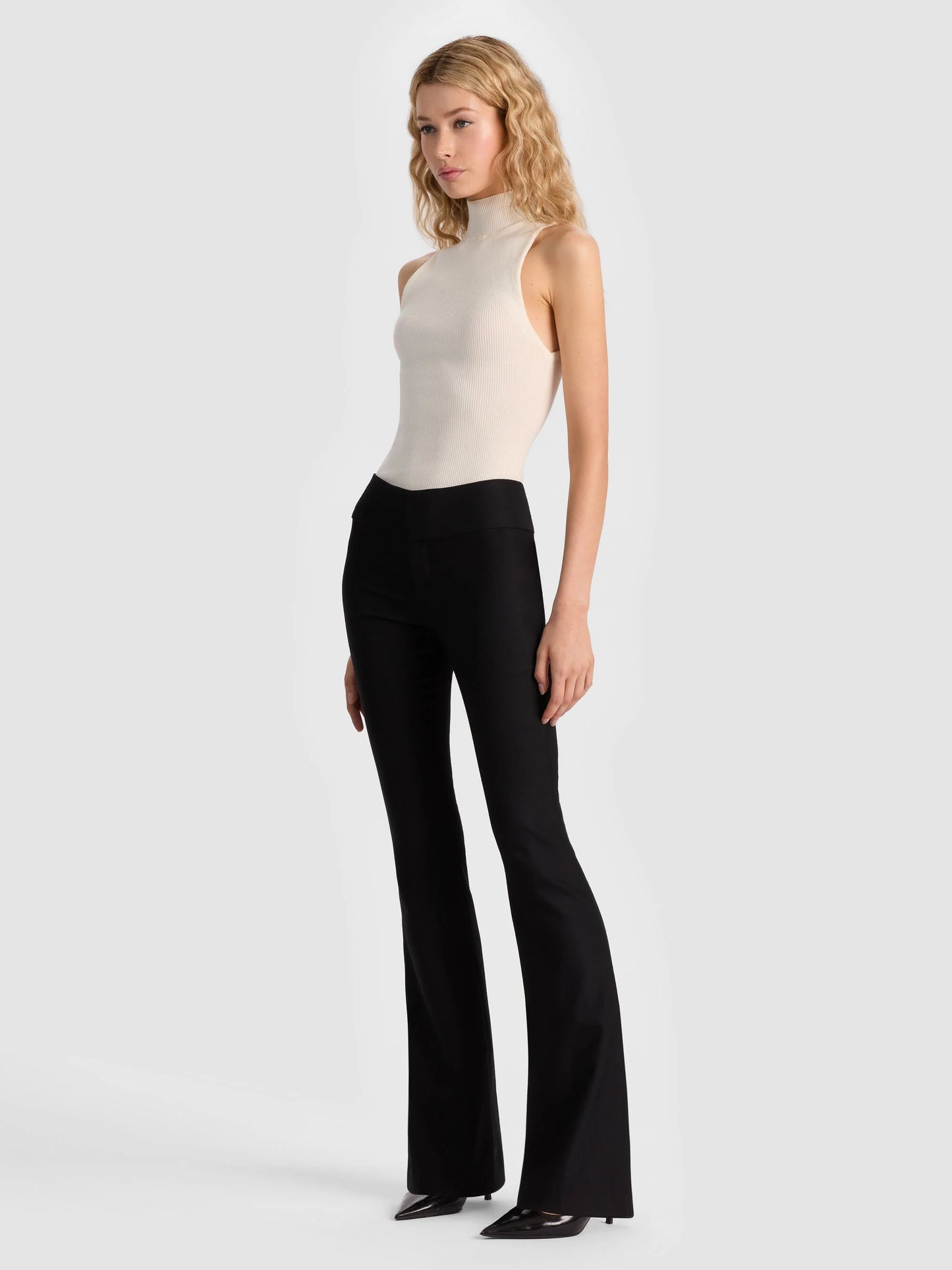 Olivia Wool Bootcut Pant