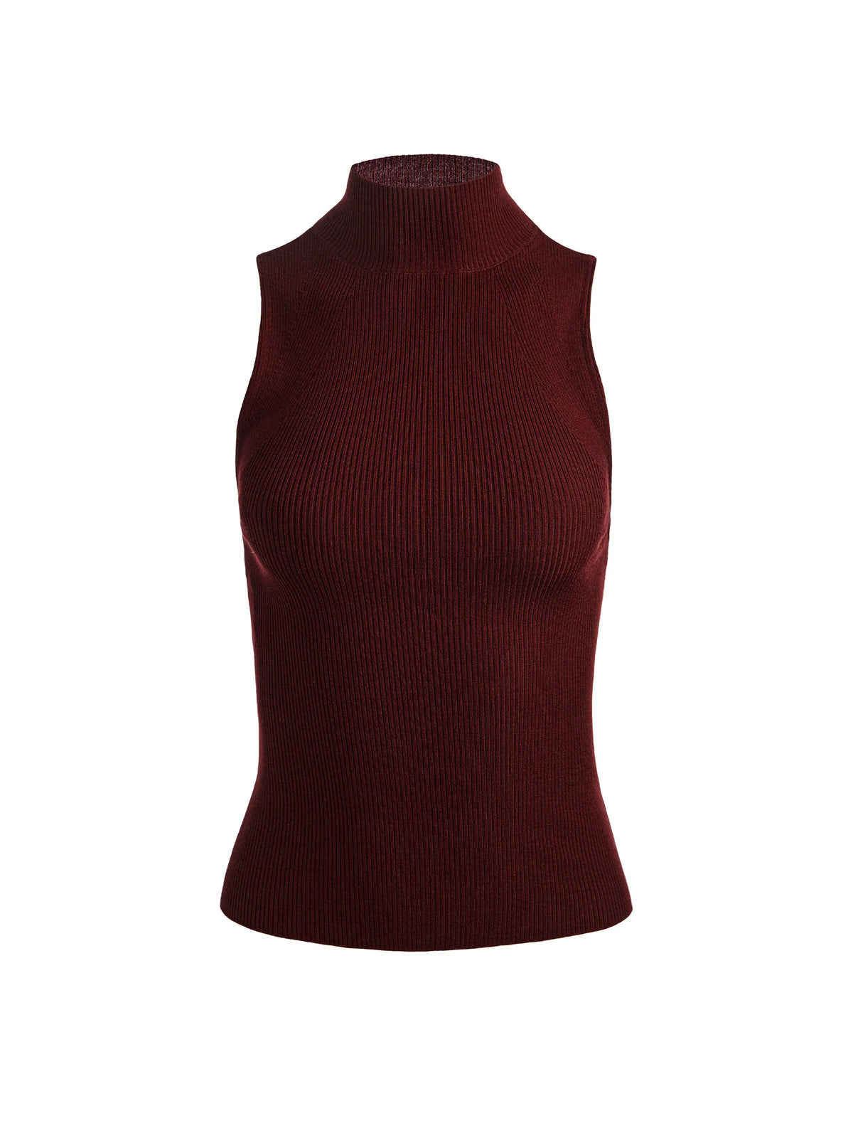 Darcey Wool Sleeveless Turtleneck