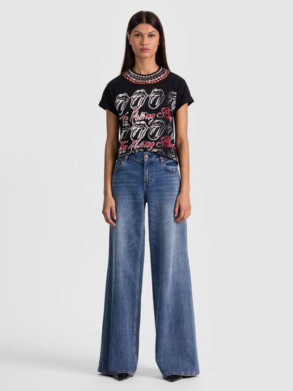 Maxie Embellished Band Tee