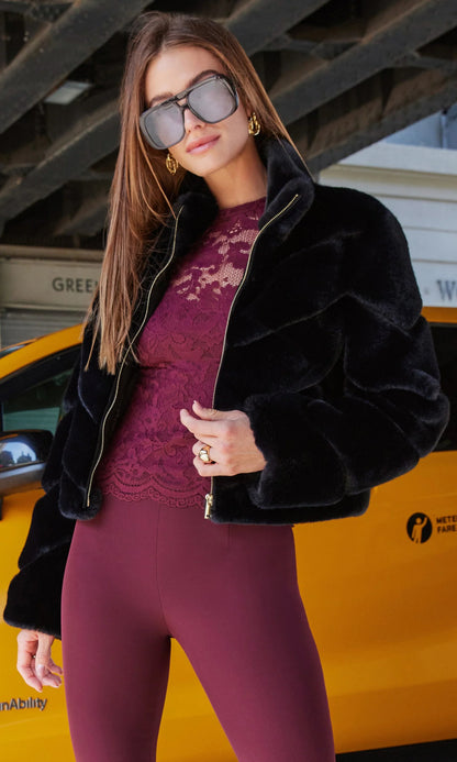 Brianna Faux Fur Jacket