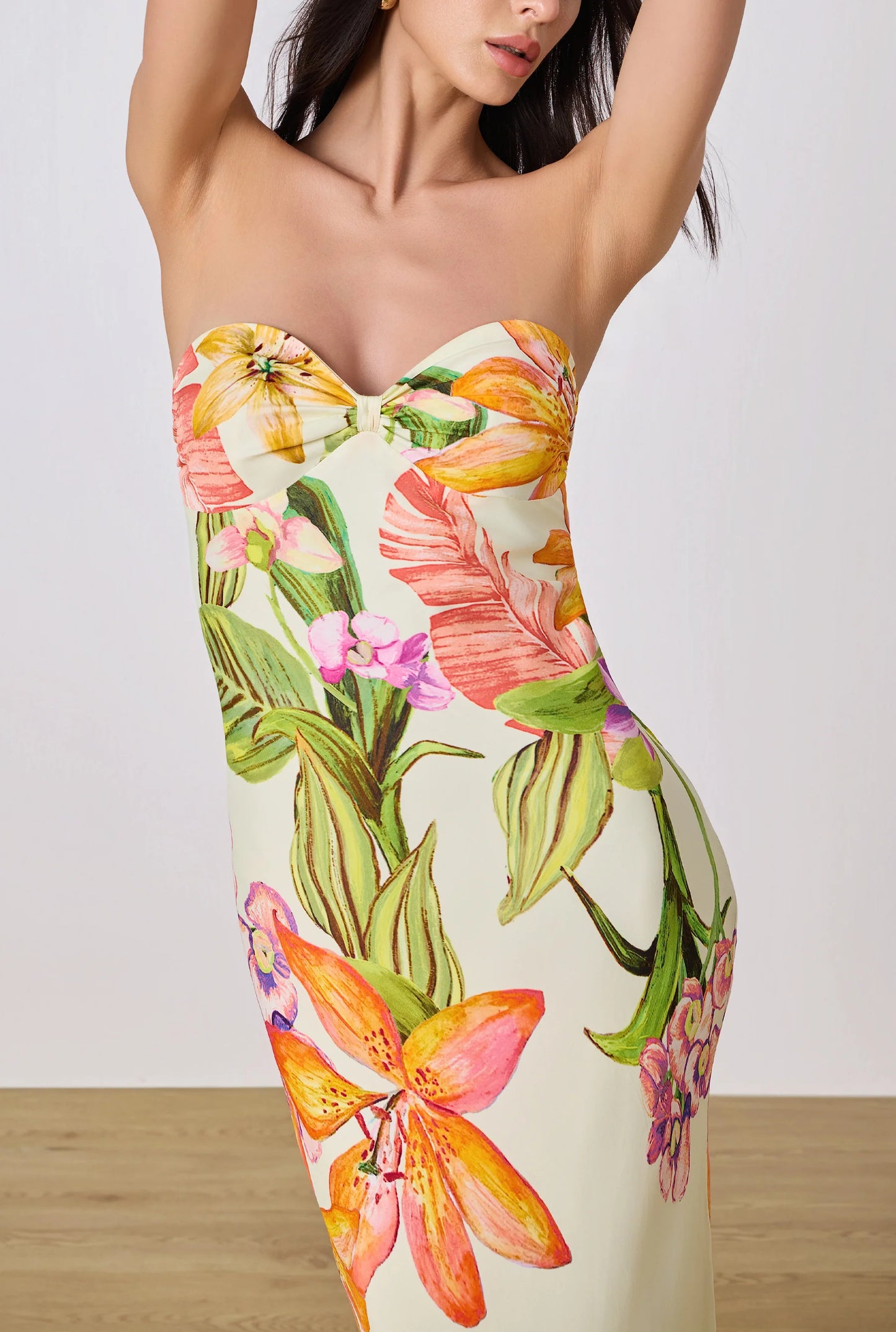 Dior Strapless Maxi Dress