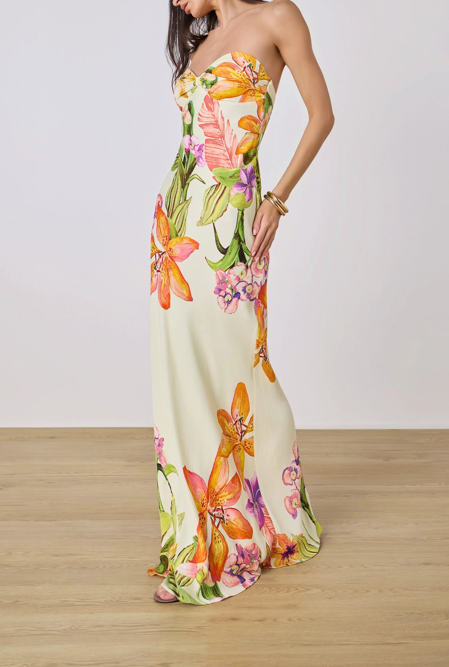Dior Strapless Maxi Dress