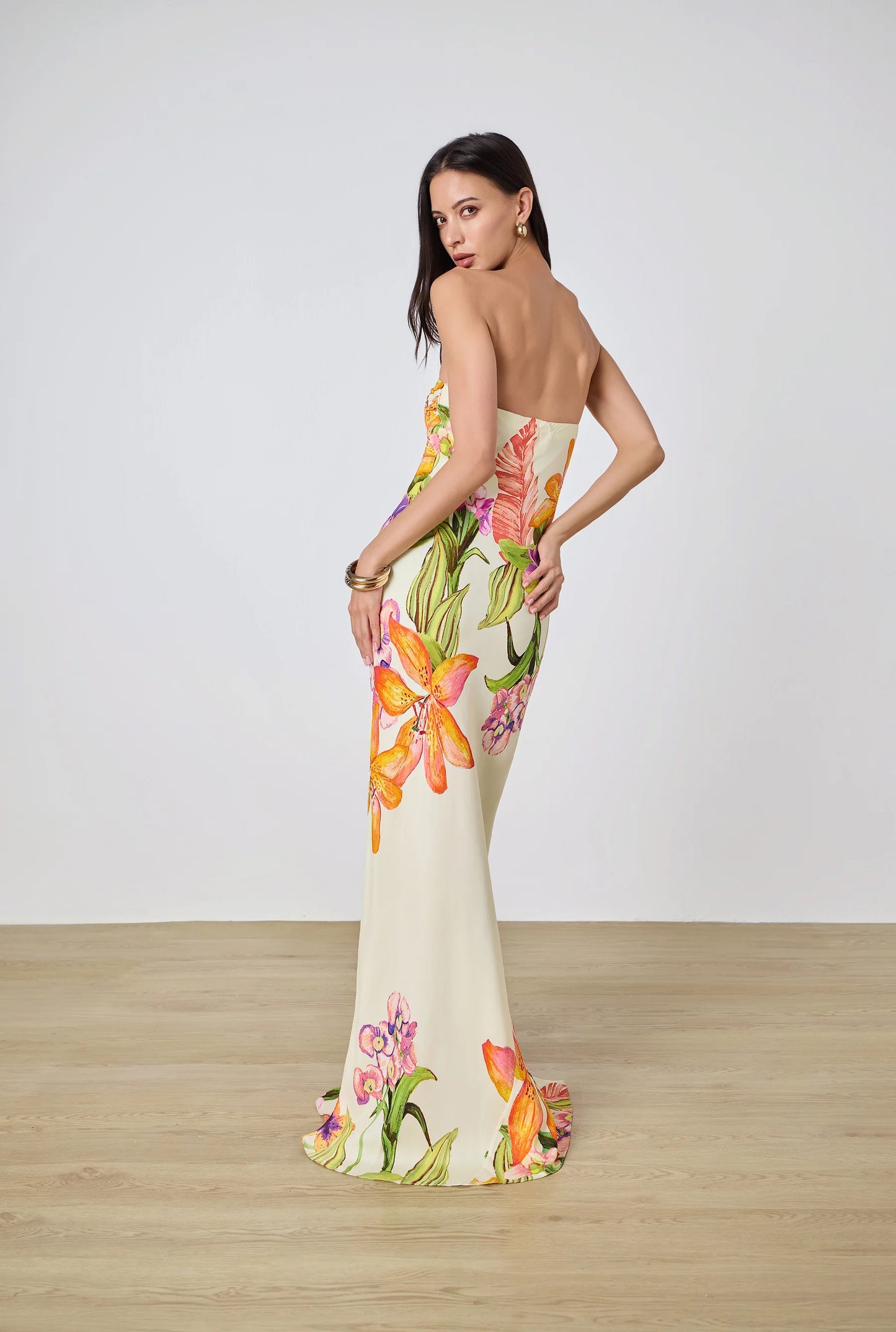 Dior Strapless Maxi Dress
