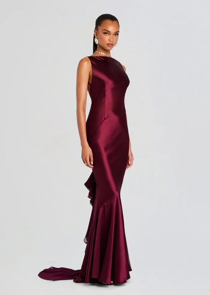 Retrofete - Ambrosia Dress in Port