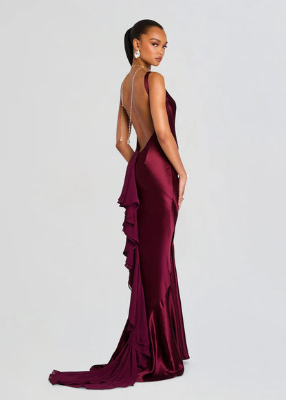 Retrofete - Ambrosia Dress in Port