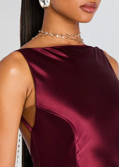 Retrofete - Ambrosia Dress in Port