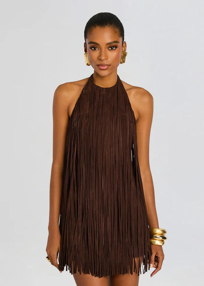 Laykha Suede Dress