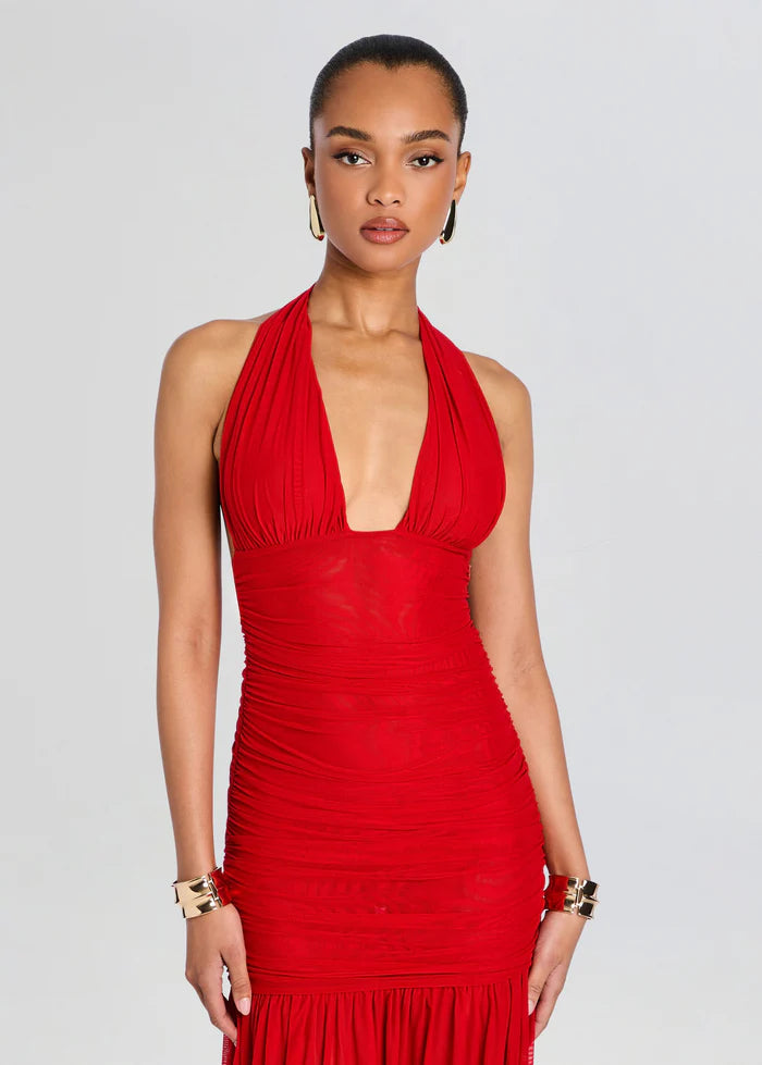 Teghan Mesh Dress