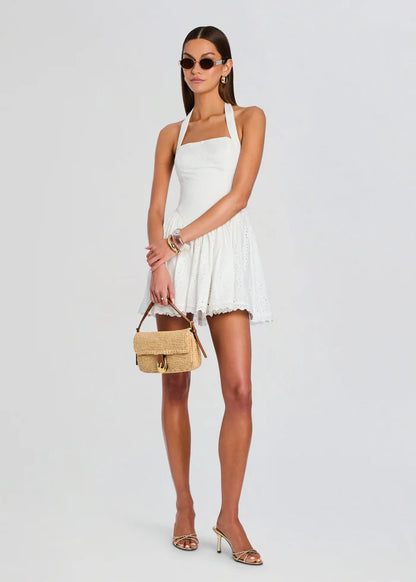 Corseted Mini Dress