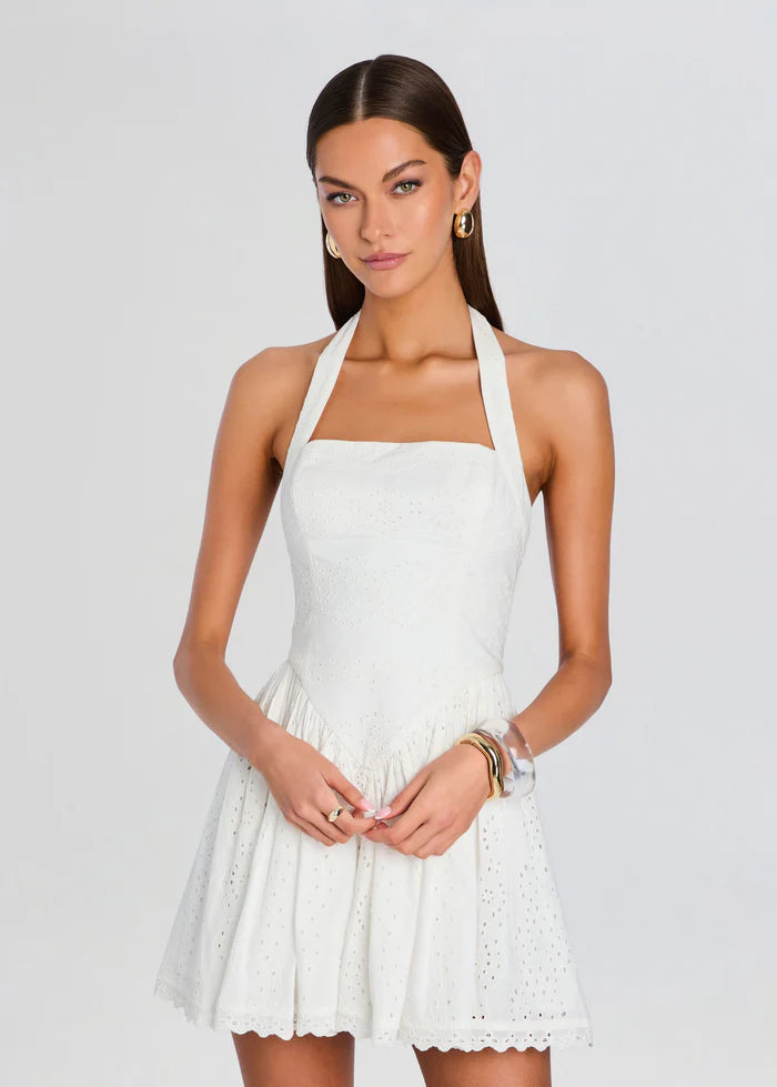 Corseted Mini Dress