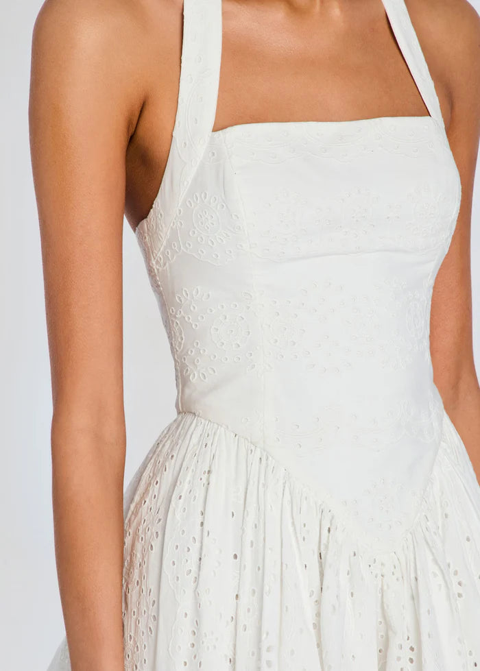Corseted Mini Dress