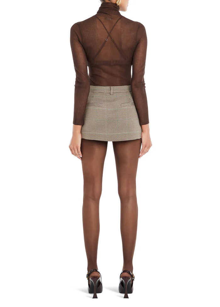 SEROYA Valkiria Skort in British Plaid