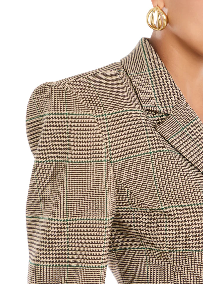 SEROYA Jennifer Blazer in British Plaid